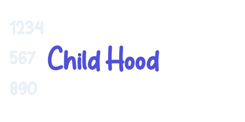 Child Hood-font-download