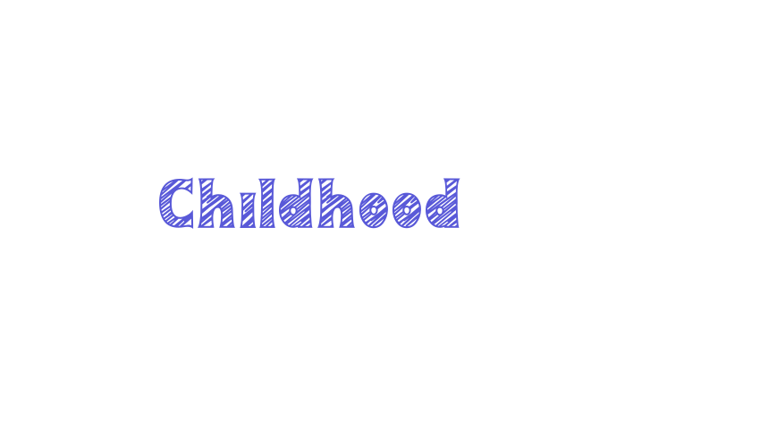 Childhood Font