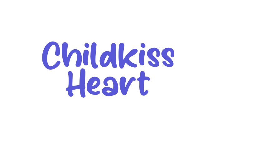 Childkiss Heart Font Download