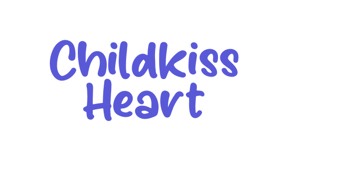 Childkiss Heart Font Download