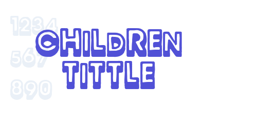 Children Tittle-font-download