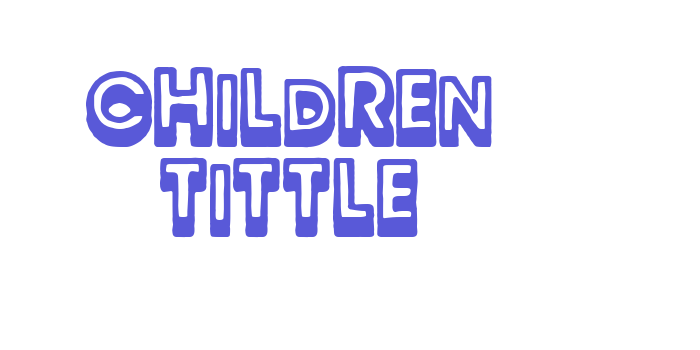 Children Tittle Font