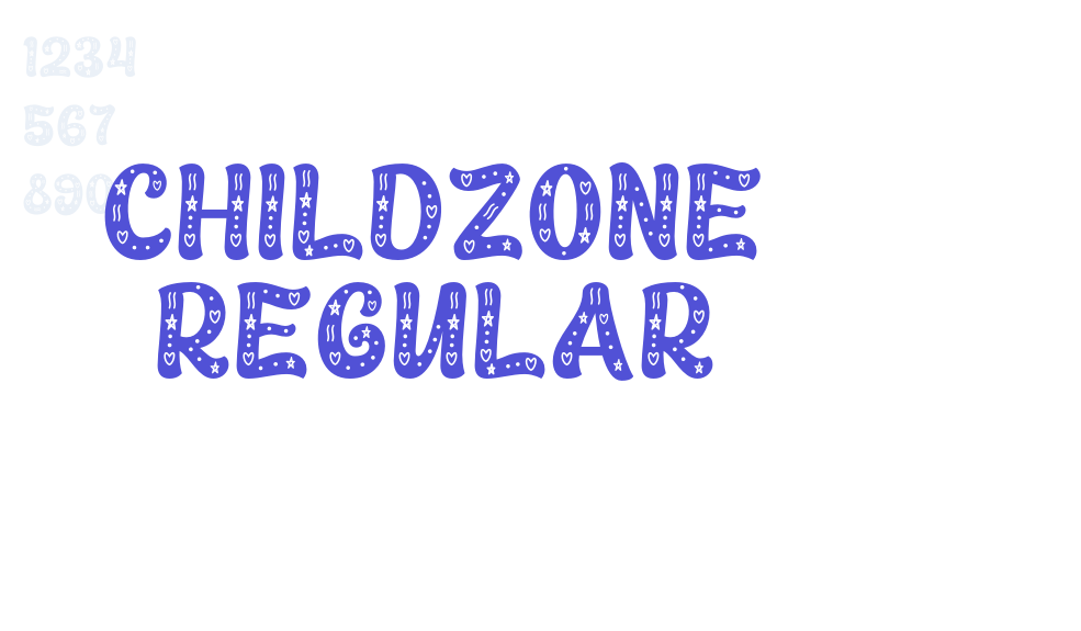 Childzone Regular-font-download