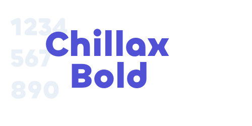 Chillax Bold-font-download
