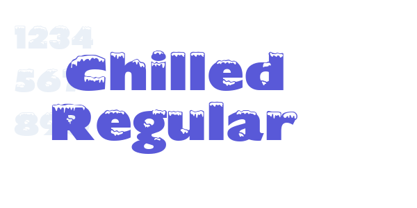 Chilled Regular font free