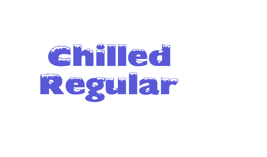 Chilled Regular Font Download