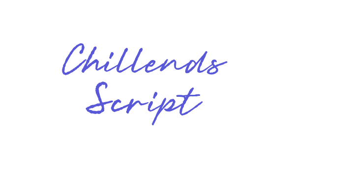 Chillends Script Font Download