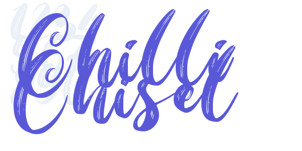 Chilli Chisel font free