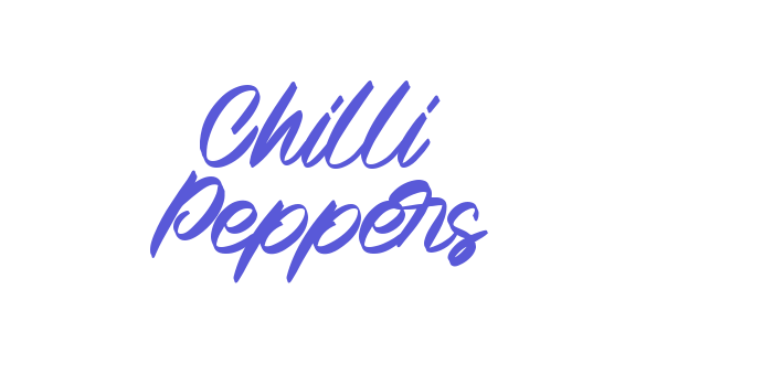 Chilli Peppers Font Download