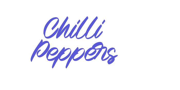 Chilli Peppers Font