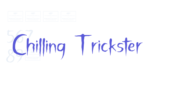 Chilling Trickster font