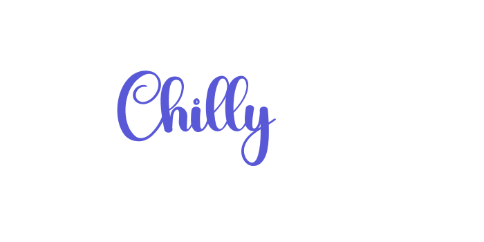 Chilly Font Download