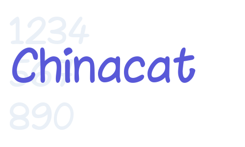 Chinacat Font Download