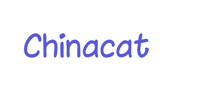 Chinacat Font