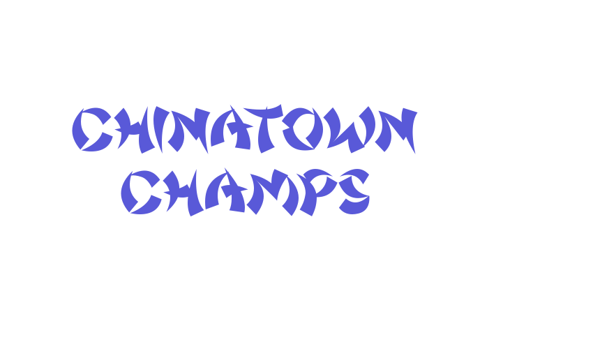 Chinatown Champs Font Download