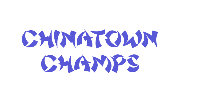 Chinatown Champs Font Download