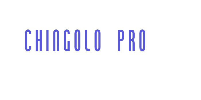 Chingolo Pro Font Download