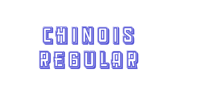 Chinois Regular Font Download