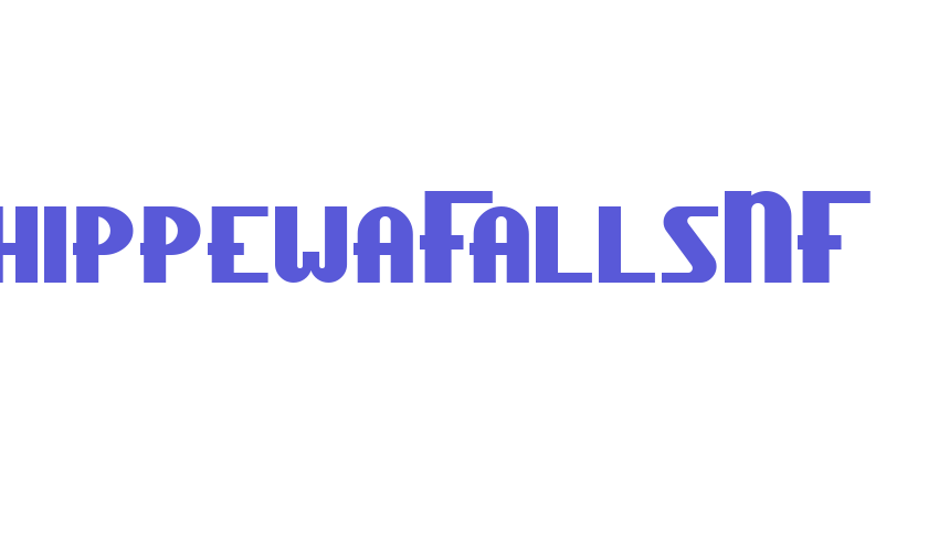 ChippewaFallsNF Font Download