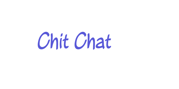 Chit Chat Font Download