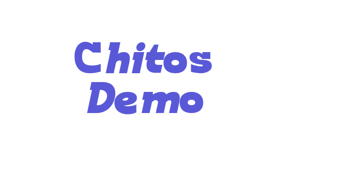 Chitos Demo Font Download