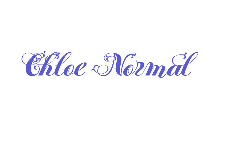 Chloe Normal Font Download