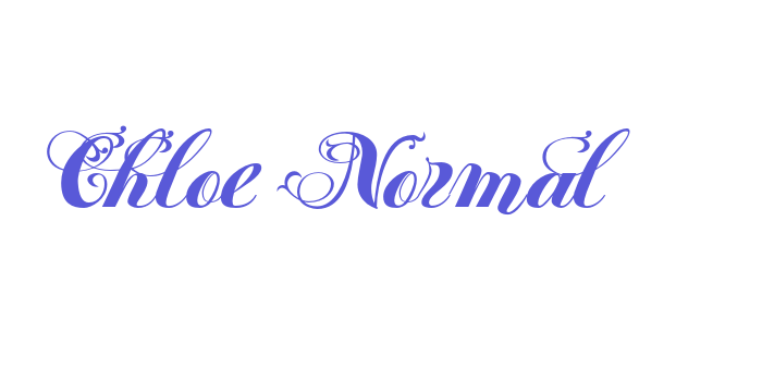 Chloe Normal Font Download