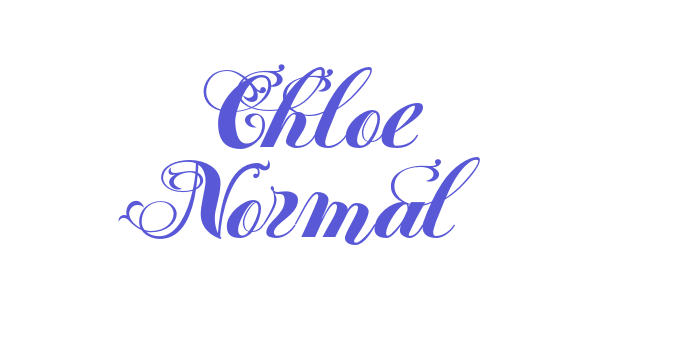 Chloe Normal Font