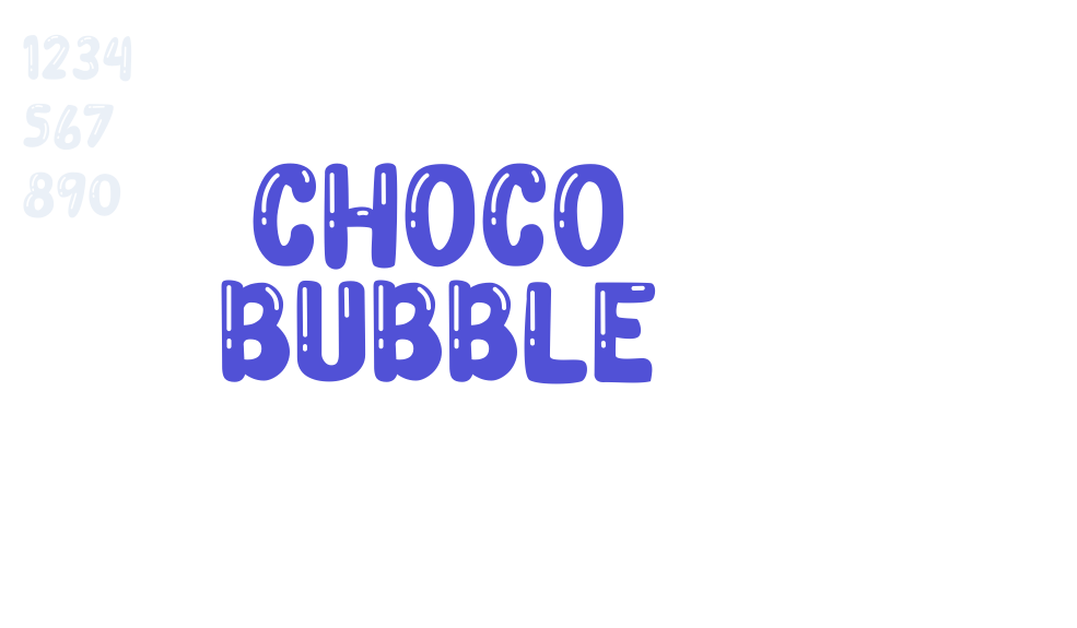 Choco Bubble-font-download