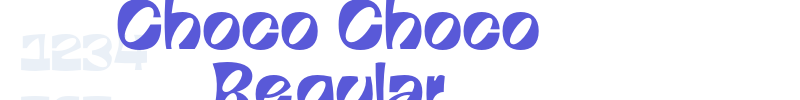 Choco Choco Regular font