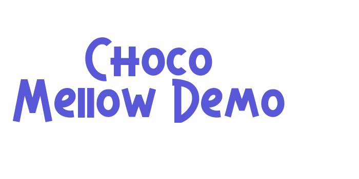 Choco Mellow Demo Font Download