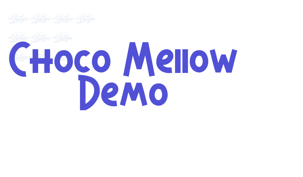 Choco Mellow Demo-font-download