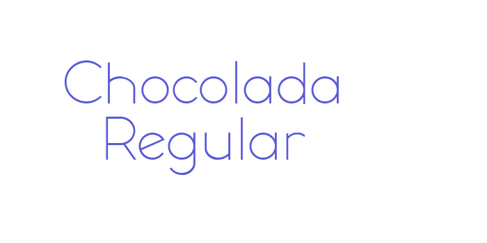 Chocolada Regular Font Download