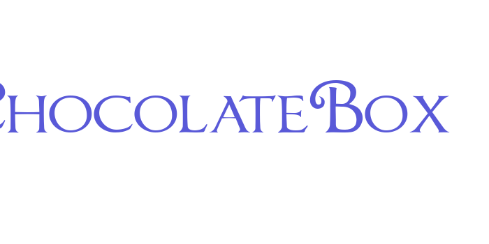 ChocolateBox Font Download