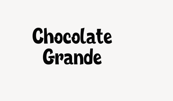 Chocolate Grande Font