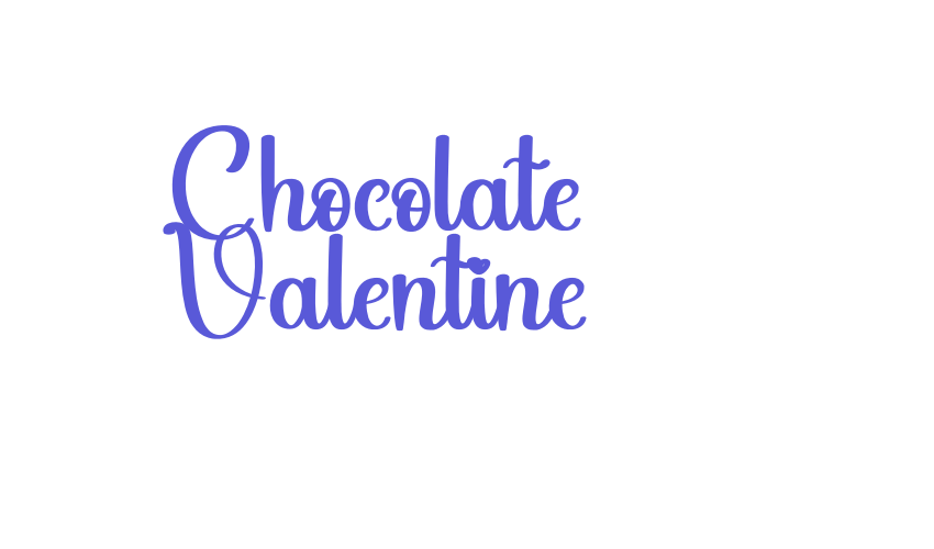 Chocolate Valentine Font Download