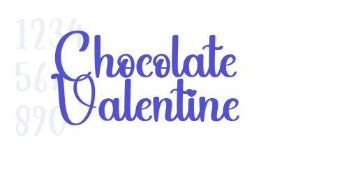 Chocolate Valentine-font-download