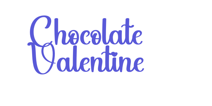 Chocolate Valentine Font