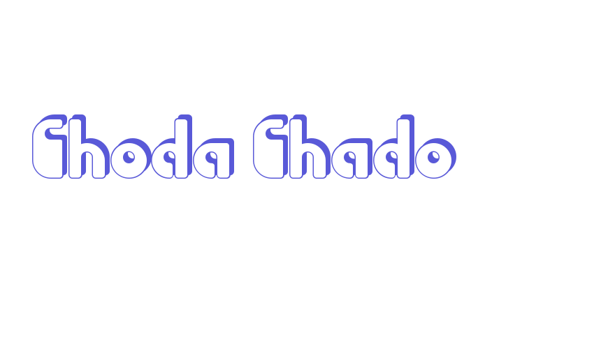 Choda Chado Font Download