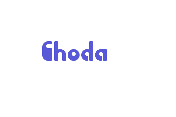 Choda Font