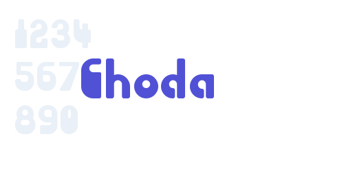 Choda-font-download
