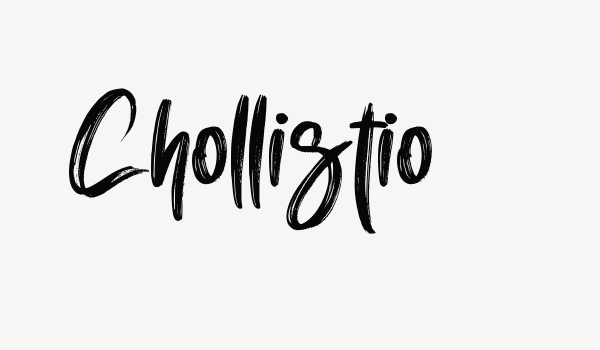 Chollistio Font