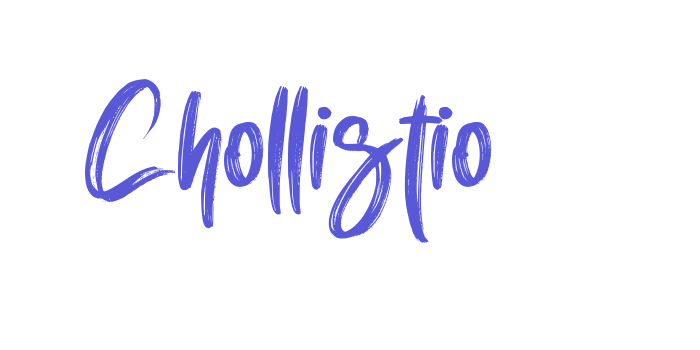 Chollistio Font Download