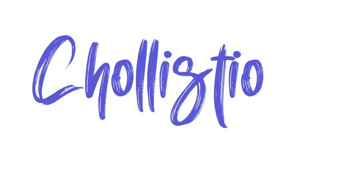 Chollistio Font