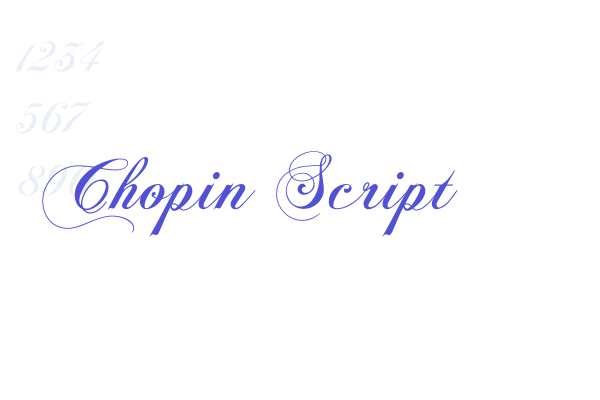 Chopin Script Font Download