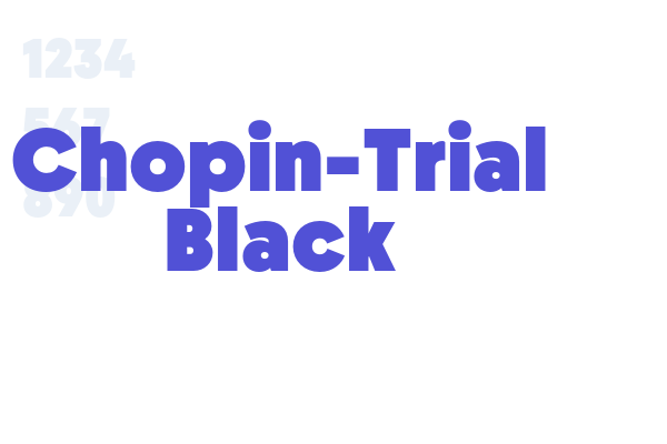 Chopin-Trial Black