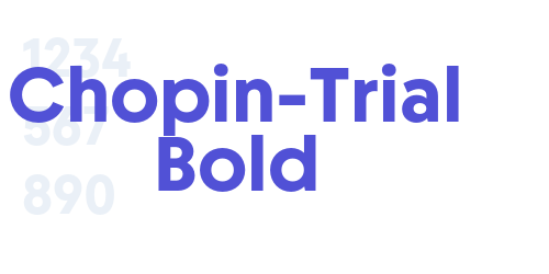 Chopin-Trial Bold-font-download