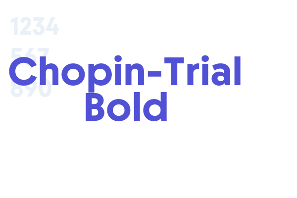 Chopin-Trial Bold