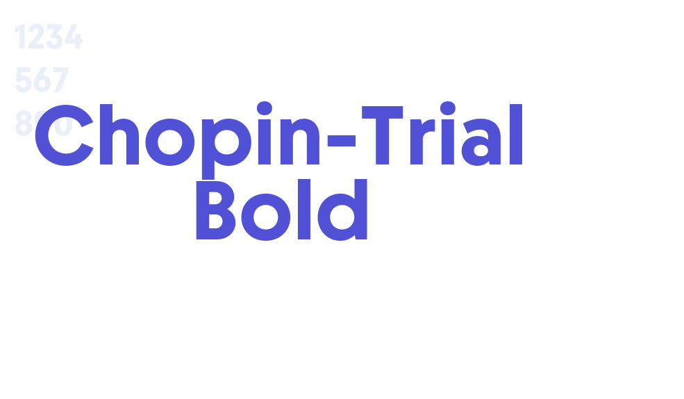 Chopin-Trial Bold-font-download