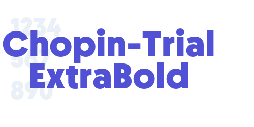 Chopin-Trial ExtraBold-font-download